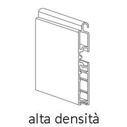 Arialuce Alta densità - Terminale in Alluminio
